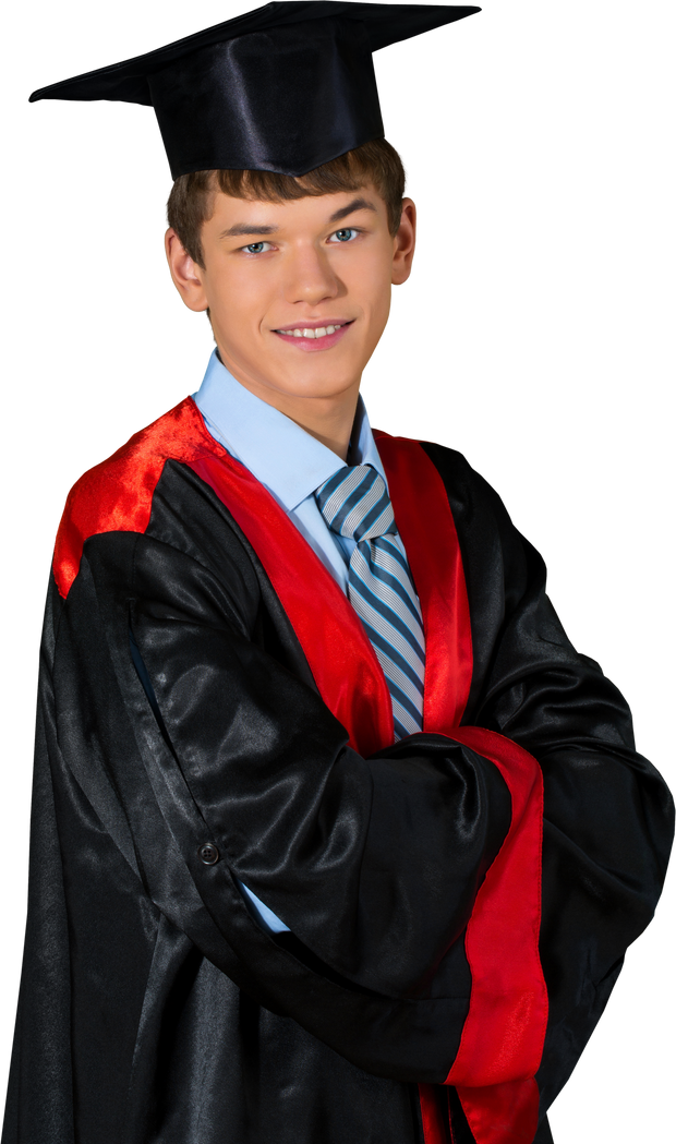 Teen Male Graduate